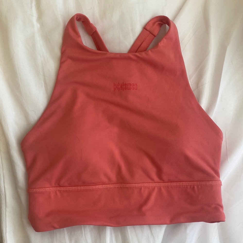 Lululemon pink bra crop size 4